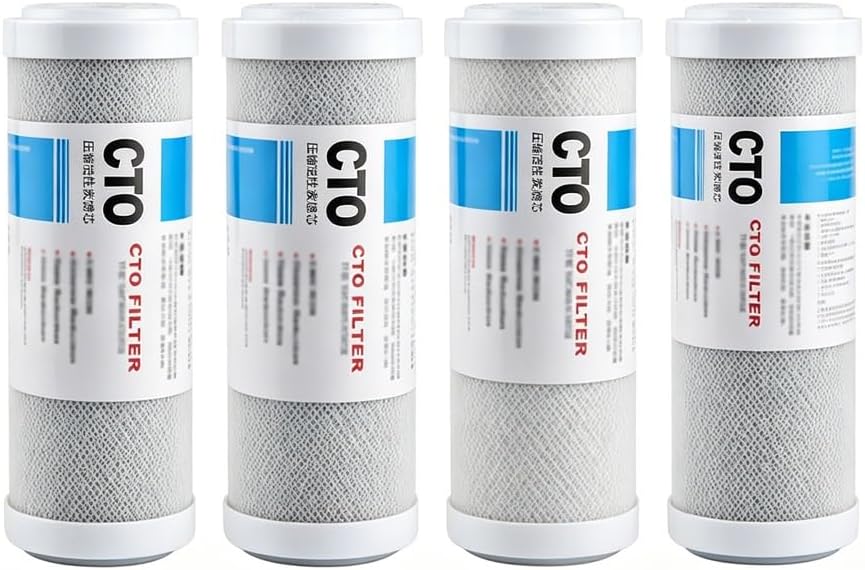 Fish Tank Filter - 4 filtres à charbon actif CTO
