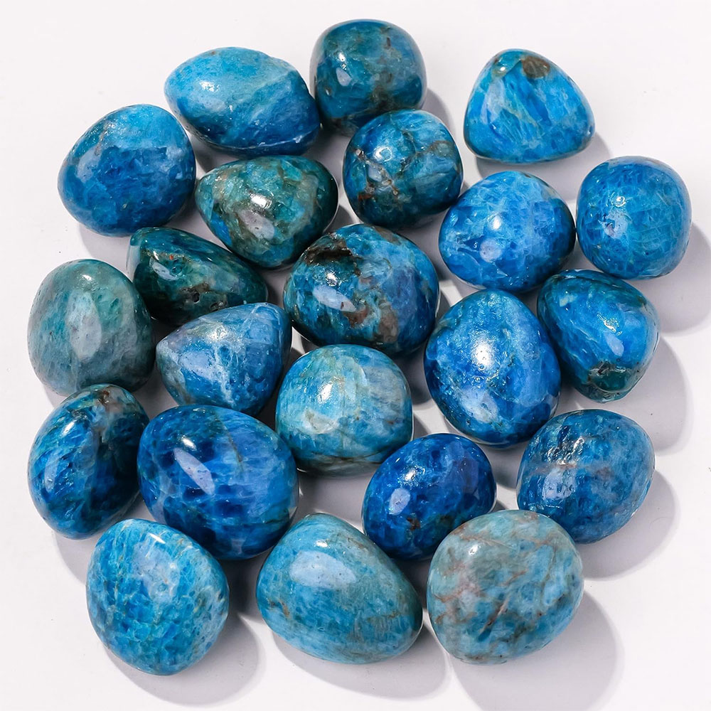Fish Tank Gravel - Cristaux de Quartz Apatite bleue naturelle
