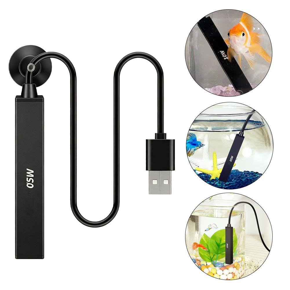 Betta Fish Tank - Mini chauffe-eau USB 5V pour aquarium,