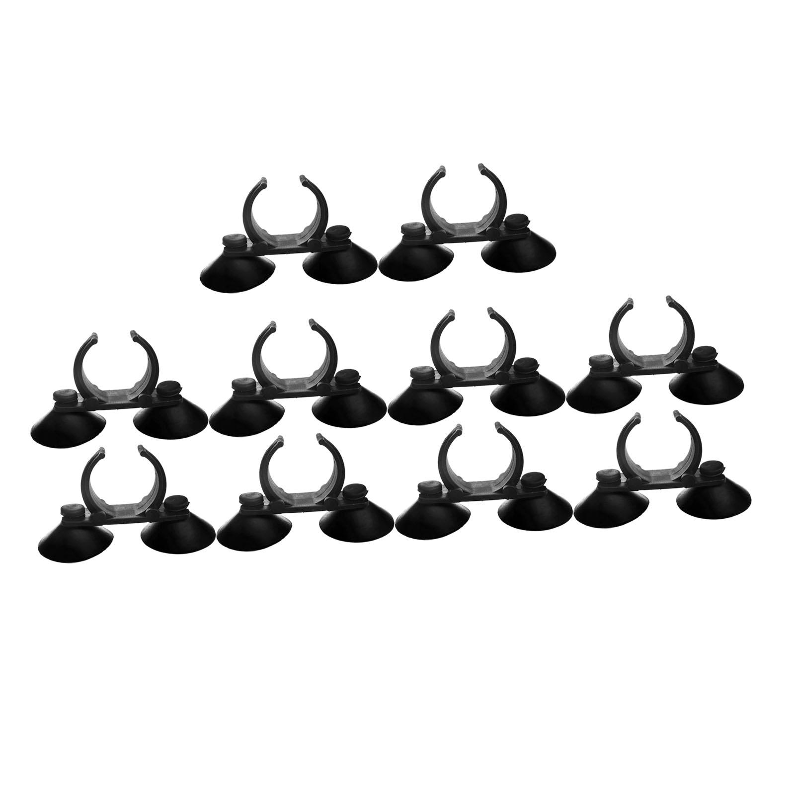 Fish Tank Heater - 10 Pièces Pinces à ventouse pour