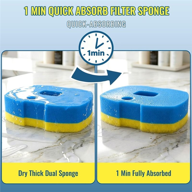 Mousse d'aquarium à double éta - Aquarium Pump avis et prix
