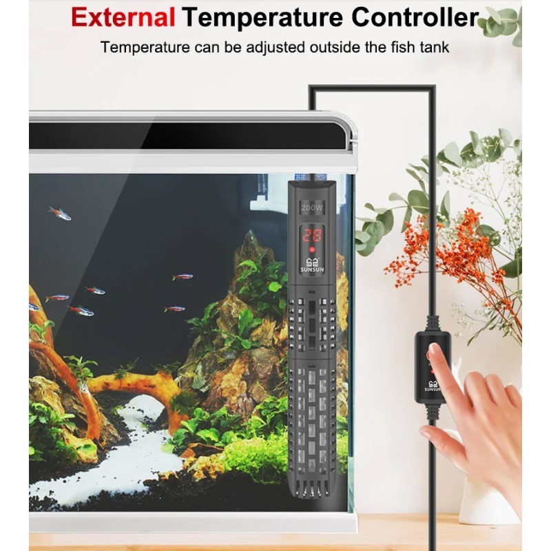 Chauffe-eau submersible pour a - Fish Tank Heater avis et prix