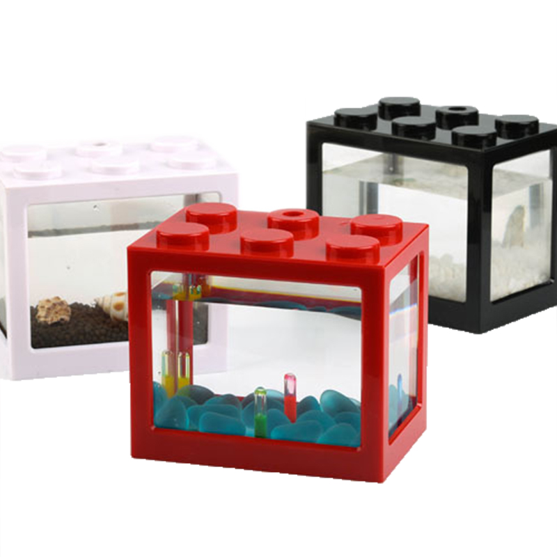 Mini aquarium 7 couleurs pour  - Betta Fish Tank avis et prix