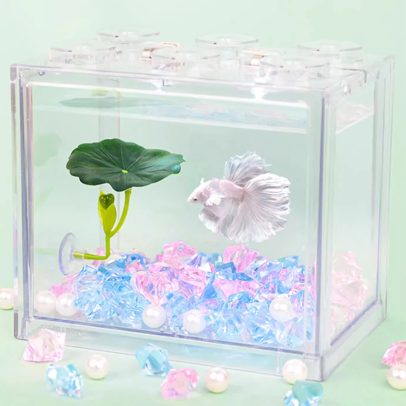 (Ce14)1/5PC Hamac à feuilles v - Betta Fish Tank avis et prix