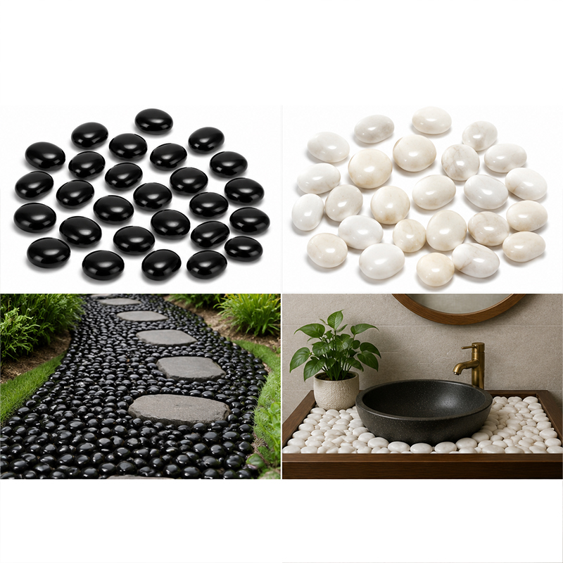 Pierres de rivière polies blan - Fish Tank Gravel avis et prix