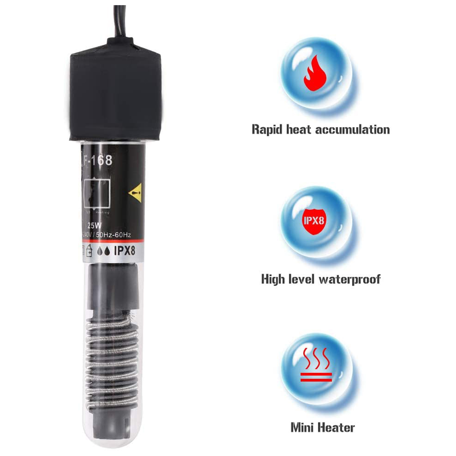 Mini chauffage d'aquarium Subm - Fish Tank Heater avis et prix