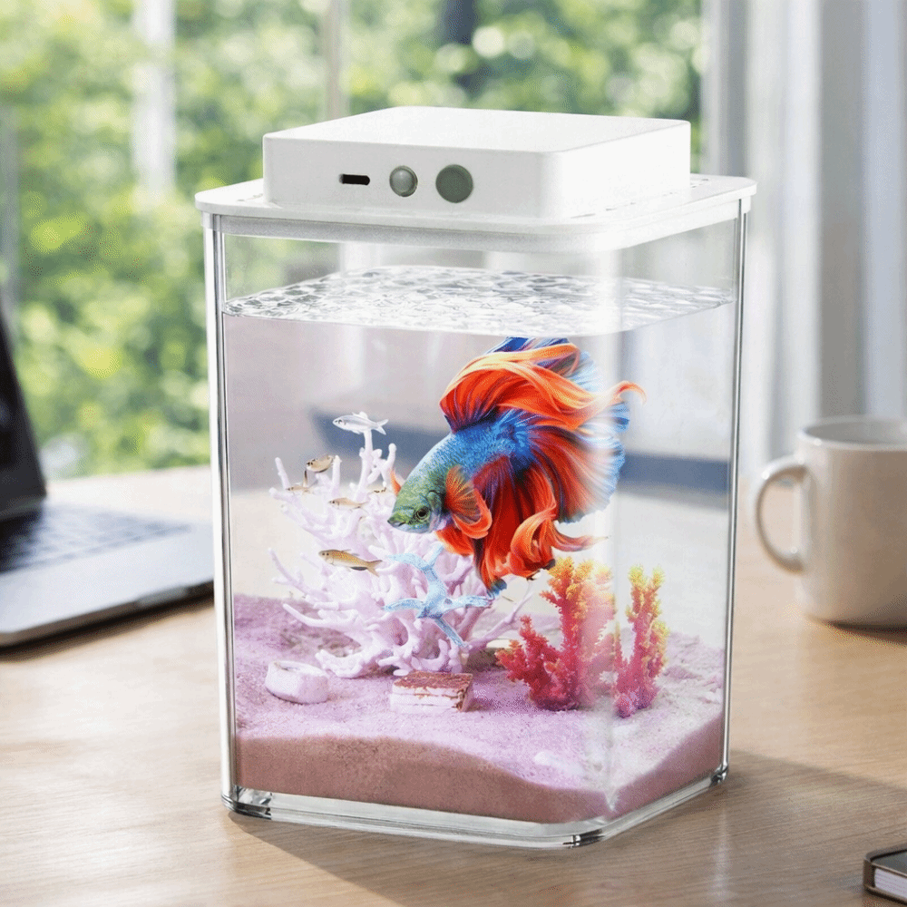 Aquarium transparent pour pois - Betta Fish Tank avis et prix
