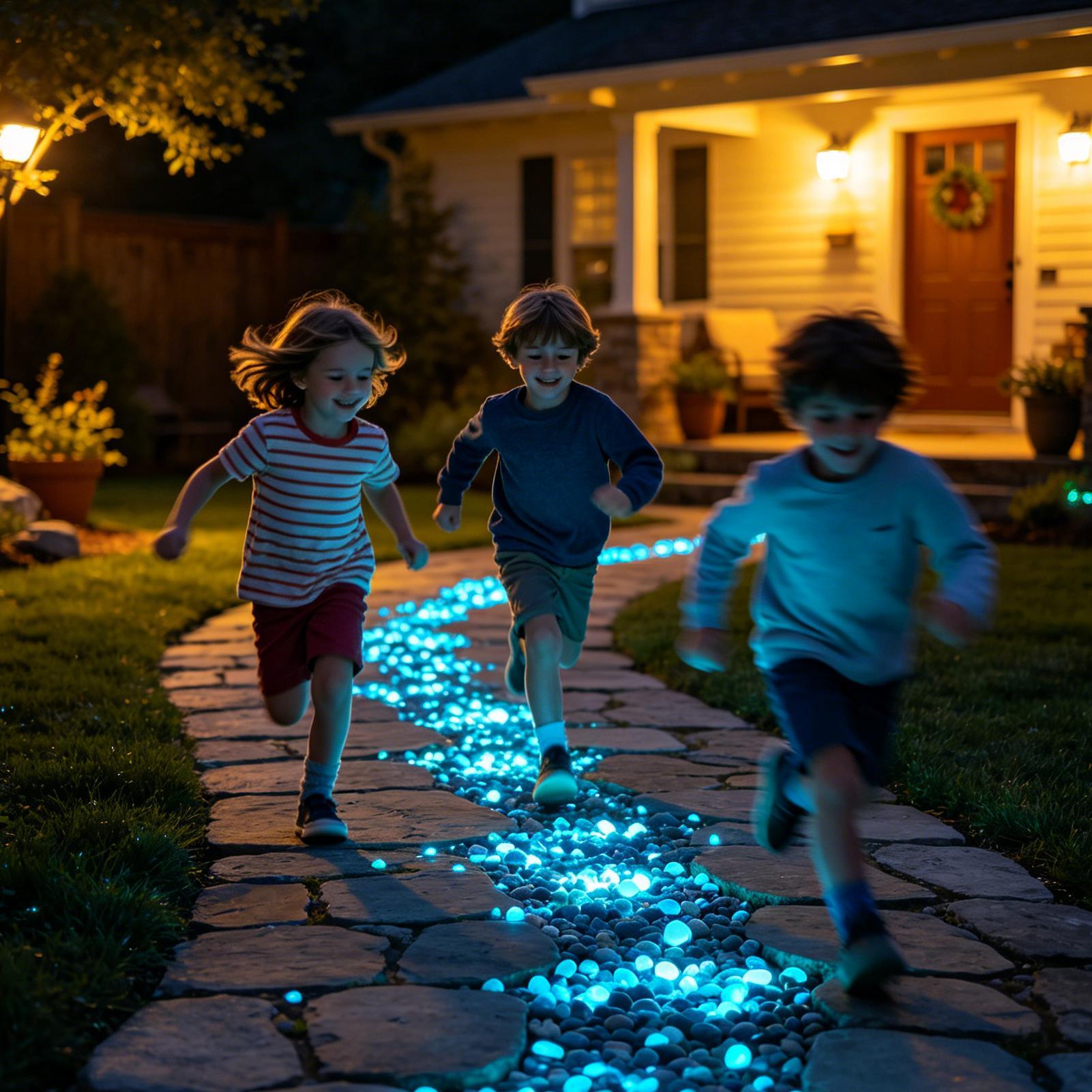 300 pièces de galets lumineux  - Fish Tank Gravel avis et prix