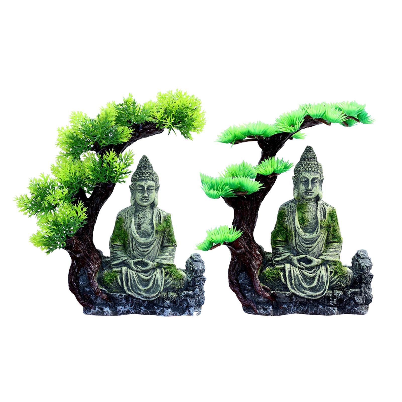 Statue de Bouddha, décorations - Betta Fish Tank avis et prix