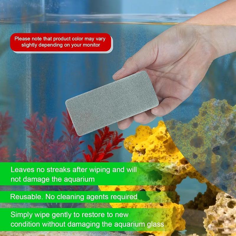 2/4 pièces, brosse éponge doub - Aquarium Fish Tank avis et prix