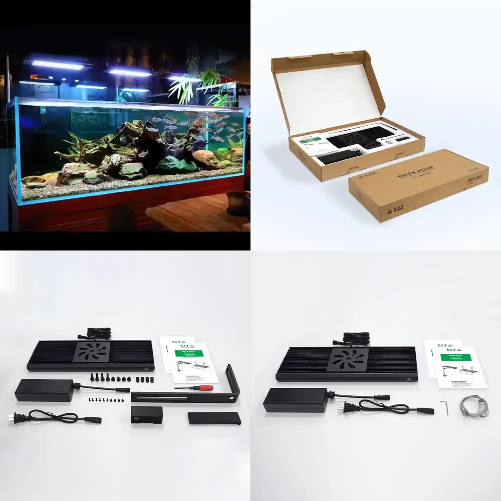 Lumière LED pour aquarium, lum - Aquarium Light avis et prix